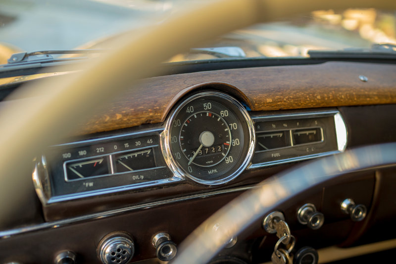 Tableau de bord voiture